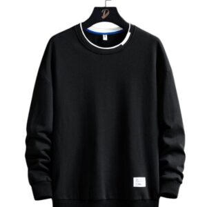 Men Letter Patched Sweatshirt