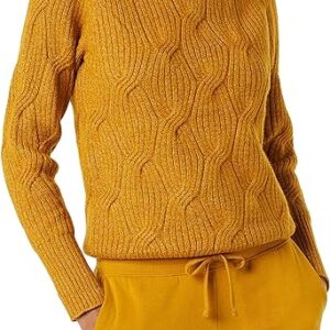 Women's Funnel Neck Cable Sweater