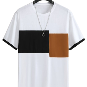 Men Colour Block Tee